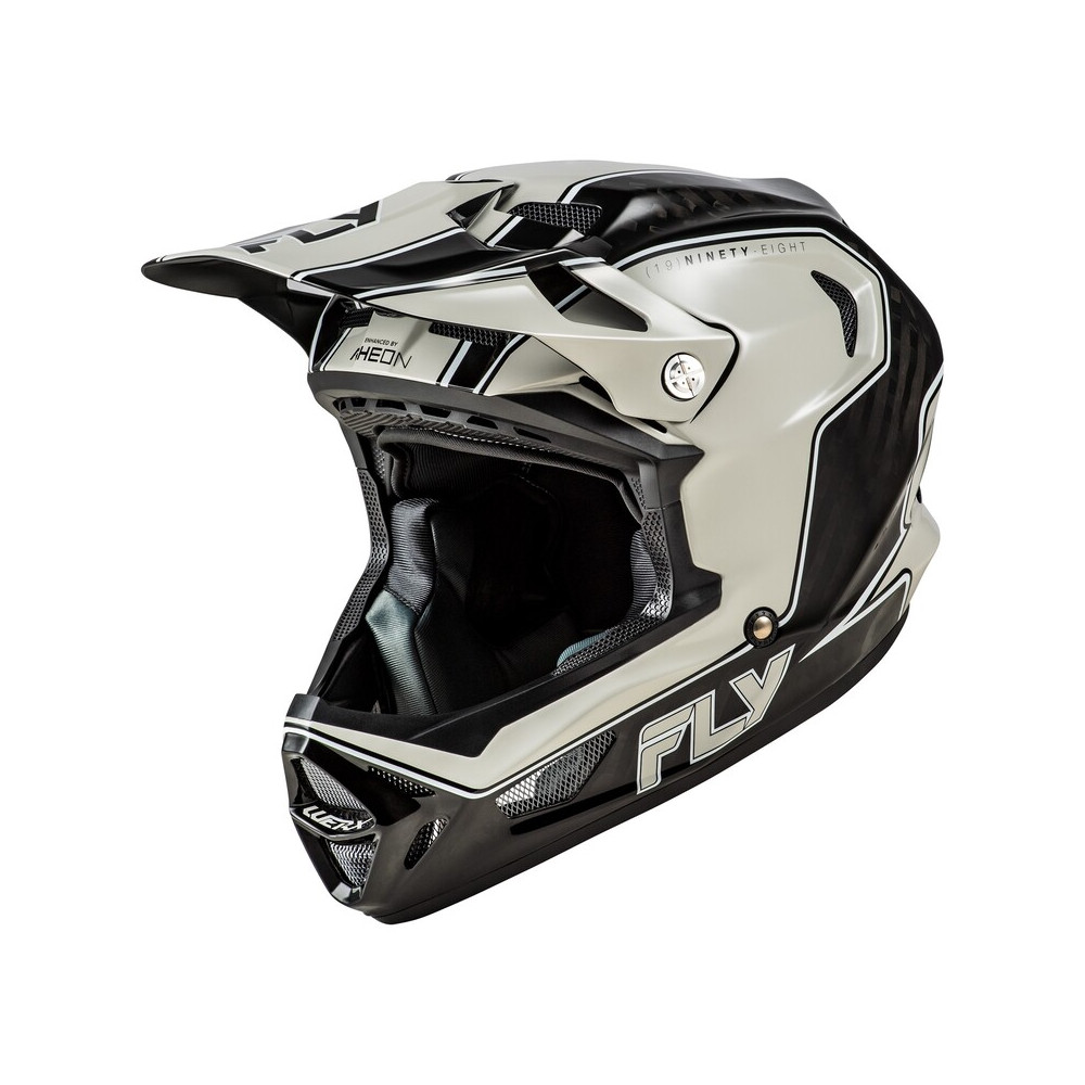 Casque vélo FLY RACING Werx-R Carbon Flow - noir/gris