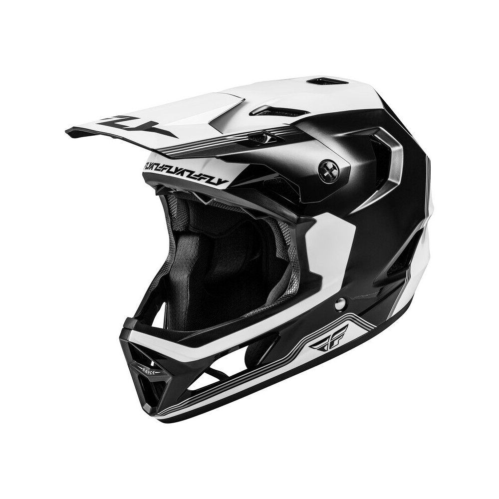 Casque vélo FLY RACING Rayce Repeat - noir/blanc