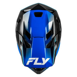 Casque vélo FLY RACING Rayce Repeat - noir/bleu foncé