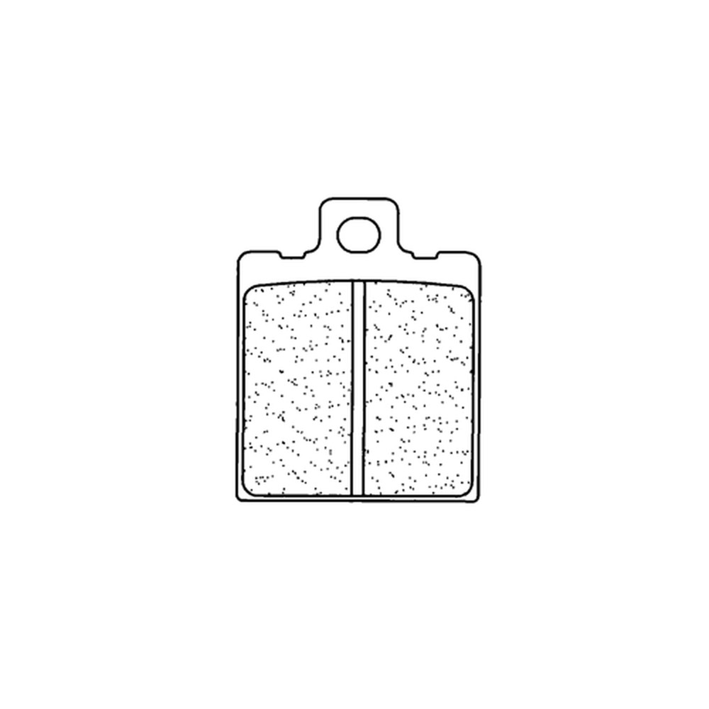 Plaquettes de frein CL BRAKES route métal fritté standard - 2249A3+