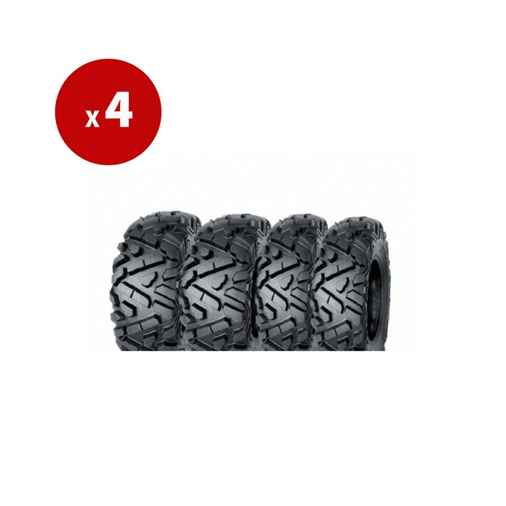 Train de pneus utilitaire ART TOP DOG (2 x 25x8-12 + 2 x 25x10-12) x4