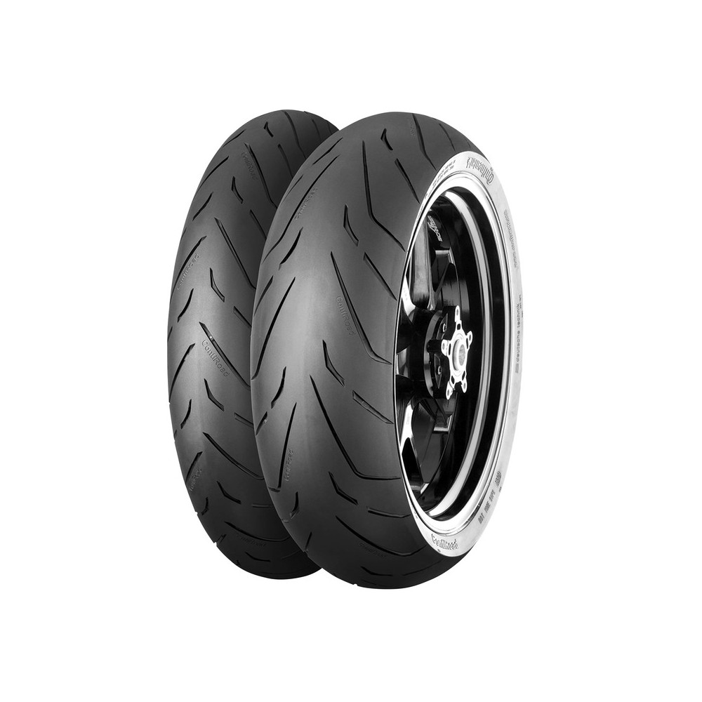 Pneu CONTINENTAL CONTIROAD 100/80-17 M/C 52S TL