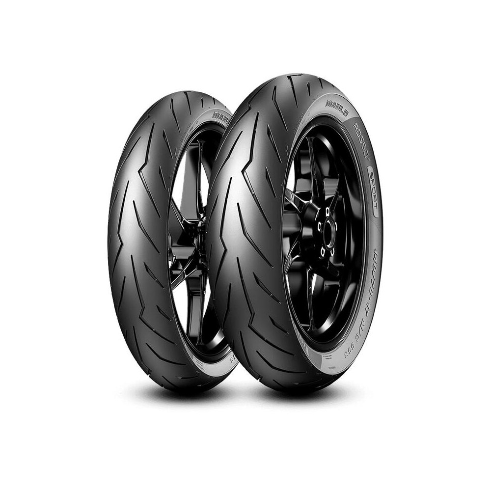 Pneu PIRELLI DIABLO ROSSO SPORT 150/60-17 M/C 66S TL
