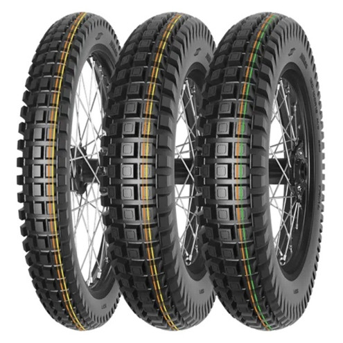 Pneu MITAS TRIAL 120/100 R 18 68M TL/TT SOFT ORANGE YELLOW