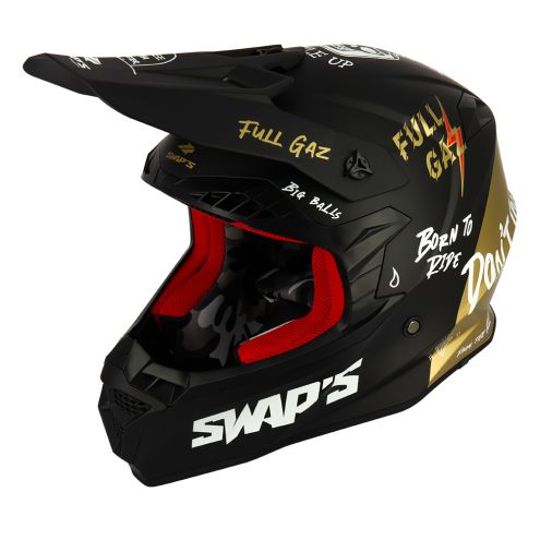 Casque Swaps Cross 2Faster S849 - Full Gaz