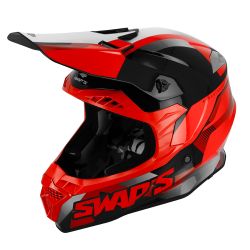 Casque Swaps Cross 2Faster S849 - Rouge