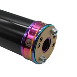 Silencieux pour pot KRM 50-70cc - noir/Néo-chrome/holographique