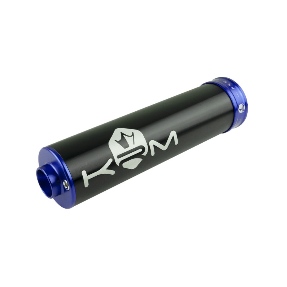 Silencieux pour pot KRM 50-70cc - noir/bleu foncé