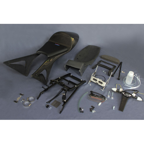 Kit carénage arrière carbone route GP-T, Honda 400 VFR NC30