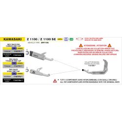 Silencieux Arrow - Kawasaki Z 1100 / Z 1100 SE 2025-26