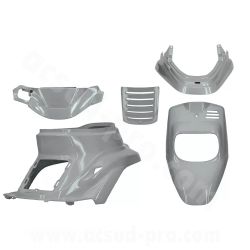 Kit carénages complet gris nardo - Booster 50 1999-2003