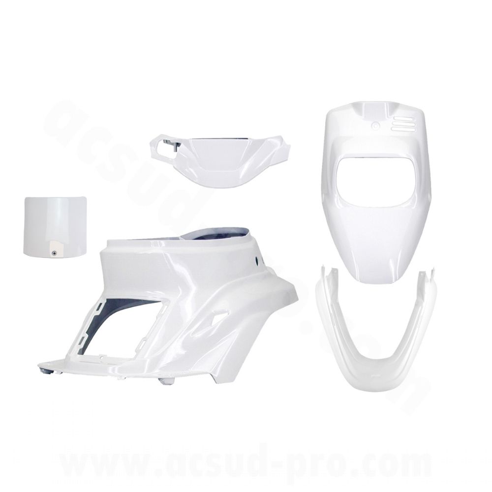 Kit carénages complet blanc - Booster 50 1999-2003