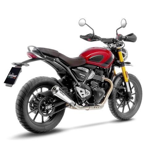 Silencieux Leovince GP One - Triumph 400 Scrambler / Speed