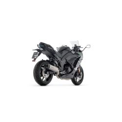 Echappement ARROWIndy Race EVO Aluminium "Dark" avec embout en carbone - Kawasaki Ninja 1100 SX 2025-2026
