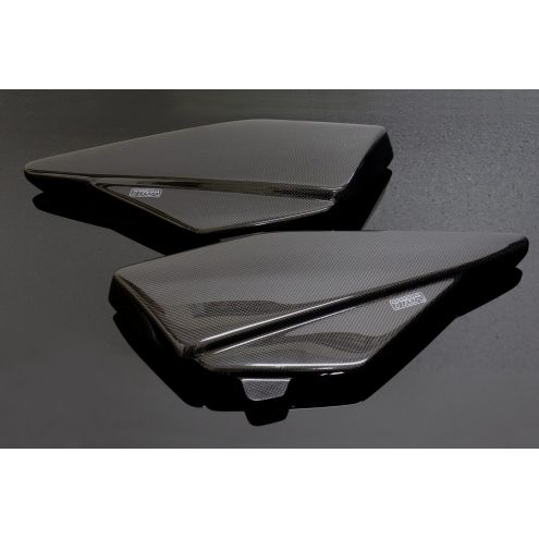 Caches latéraux carbone - Yamaha 350 RDLC 4LO