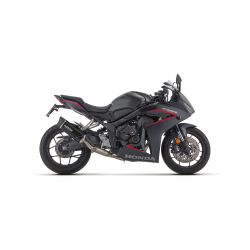 Ligne Arrow homologué Indy Race EVO alu "Dark" - Honda CBR 650 R 2024-