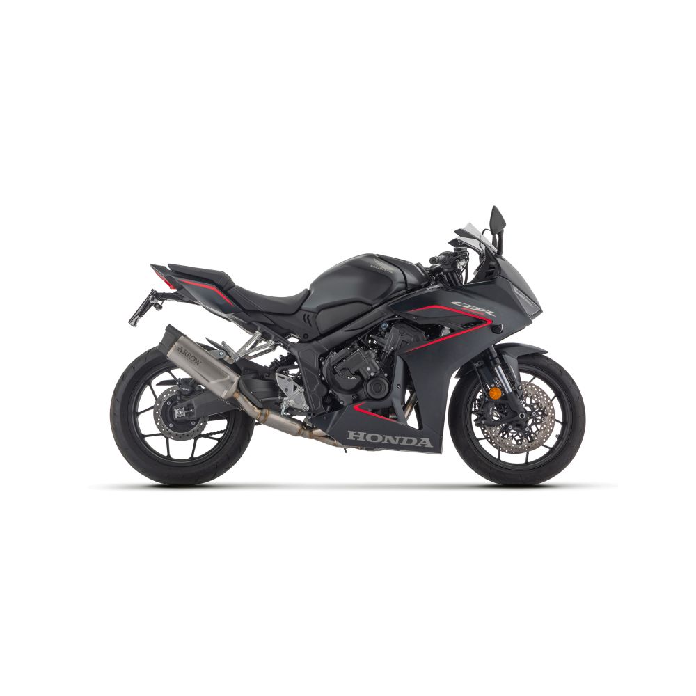 Ligne Arrow homologué Indy Race EVO Titane - Honda CBR 650 R 2024-