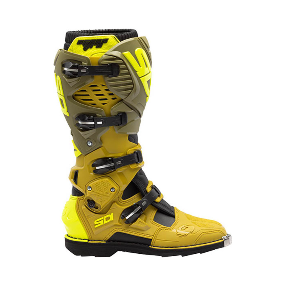 Bottes SIDI Crossfire 3 - vert olive/jaune