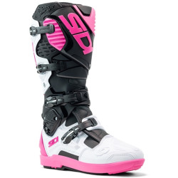 Bottes SIDI Crossfire 3 SRS - noir / blanc / rose