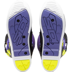 Bottes SIDI Crossfire 3 SRS - violet/noir/jaune fluo