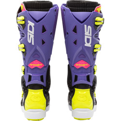 Bottes SIDI Crossfire 3 SRS - violet/noir/jaune fluo