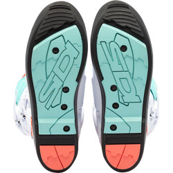 Bottes SIDI Crossfire 3 SRS - blanc/Mint/Coral