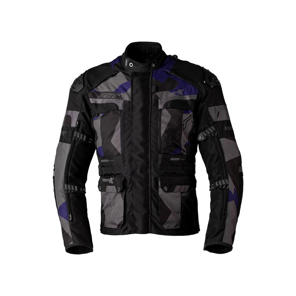 Veste RST Pro Series Adventure-X textile - bleu/navy/camo