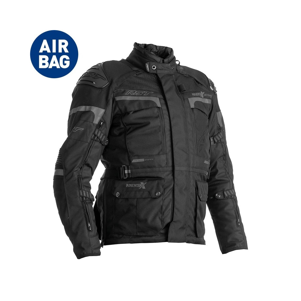 Veste RST Adventure-X Airbag textile - noir