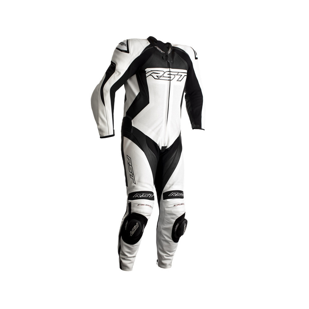 Combinaison RST Tractech EVO 4 CE cuir - blanc/noir taille EU60/3XL