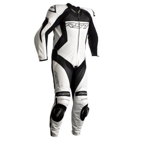 Combinaison RST Tractech EVO 4 CE cuir - blanc/noir taille EU60/3XL