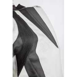 Combinaison RST Tractech EVO 4 CE cuir - blanc/noir taille EU60/3XL