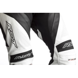 Combinaison RST Tractech EVO 4 CE cuir - blanc/noir taille EU60/3XL