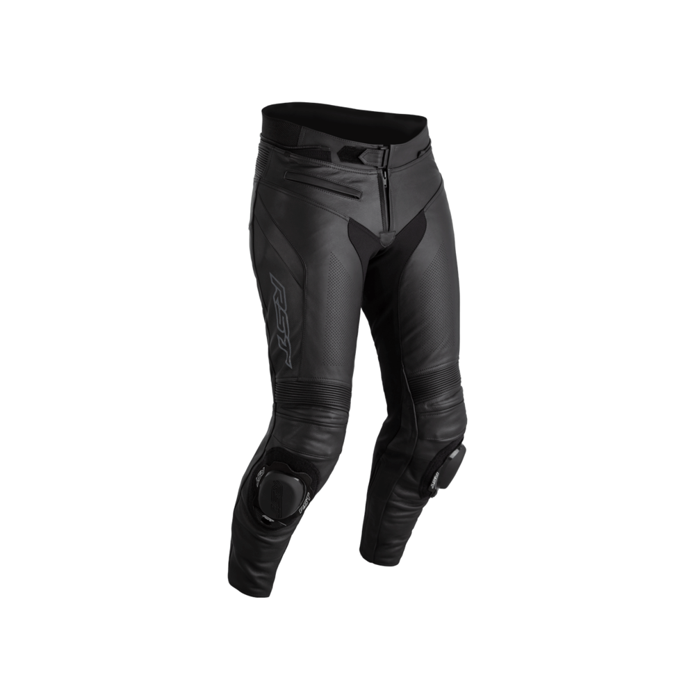 Pantalon RST Sabre CE cuir - noir/noir taille 4XL court