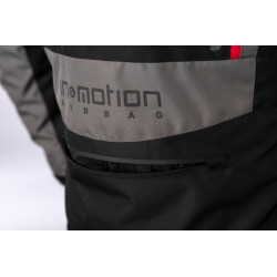 Veste RST Axiom Plus Airbag CE textile - noir/gris/rouge