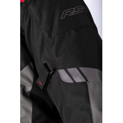 Veste RST Axiom Plus Airbag CE textile - noir/gris/rouge