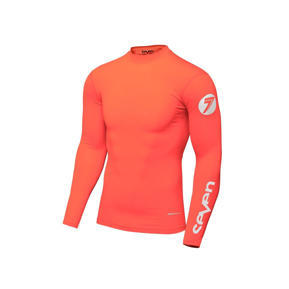 Maillot junior SEVEN Zero Compressions - coral