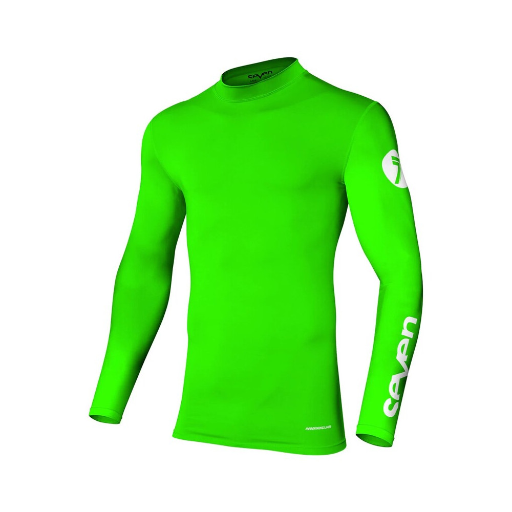 Maillot SEVEN Zero Compressions - flo green