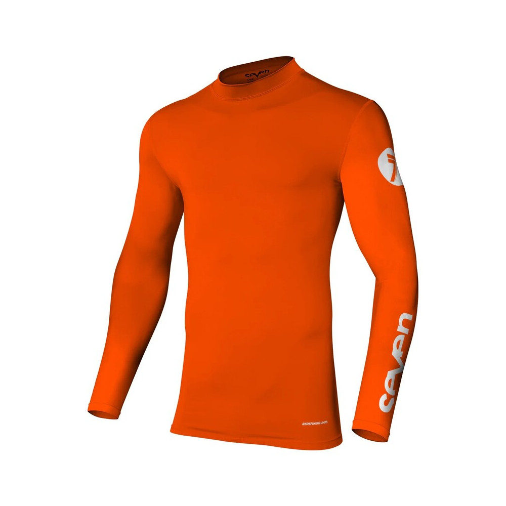 Maillot SEVEN Zero Compressions - flo orange