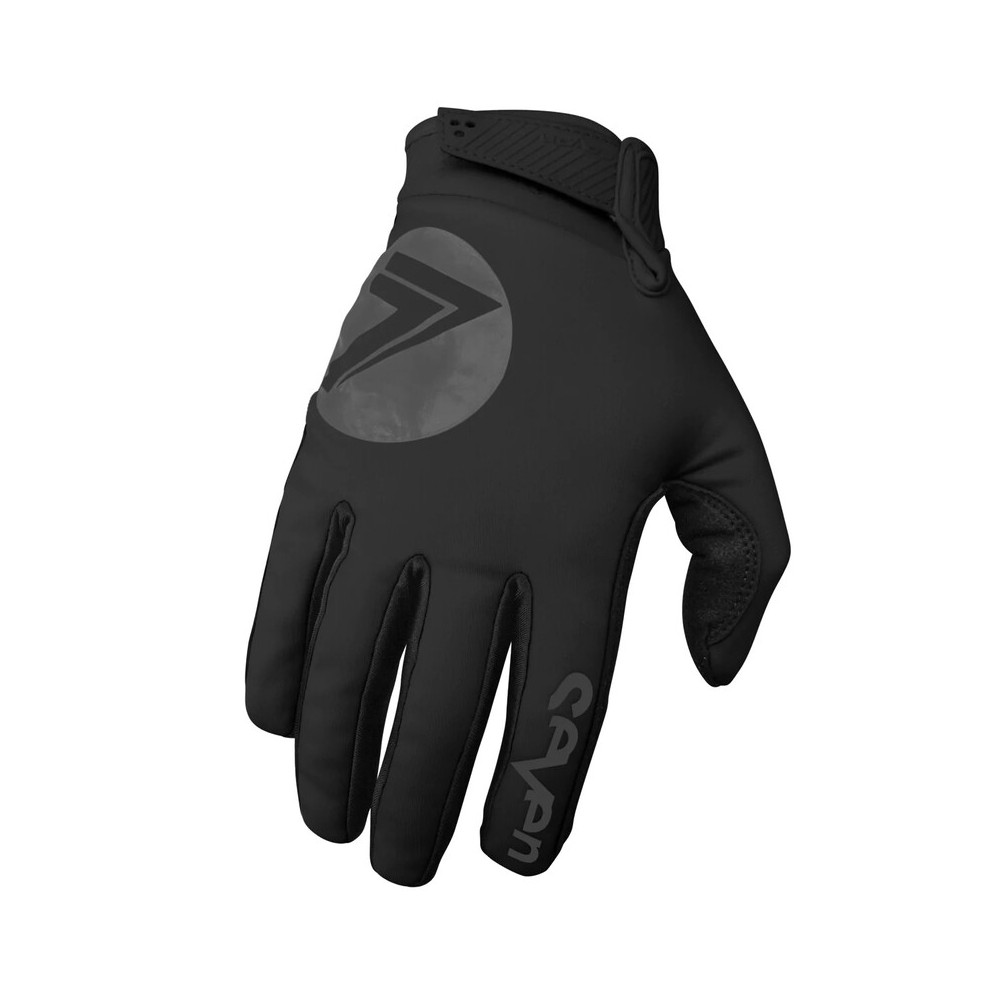 Gants SEVEN Zero Cold Weather - noir/noir