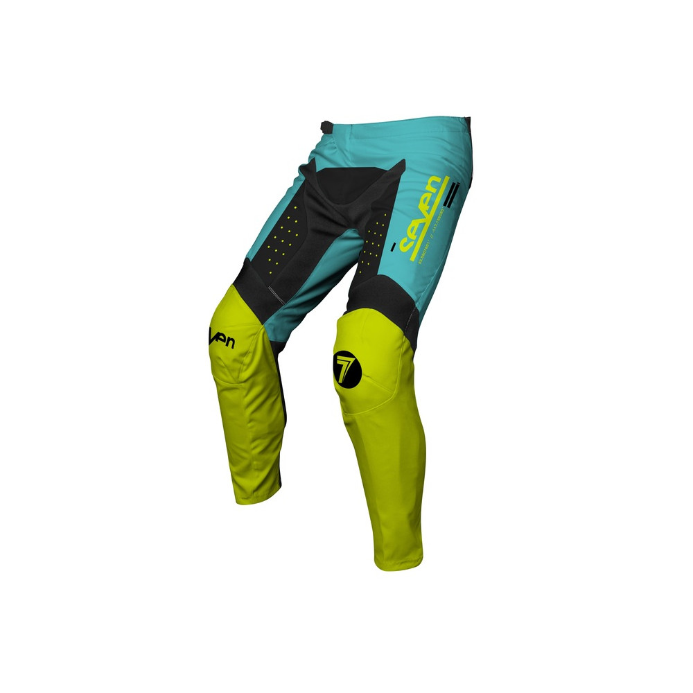 Pantalon SEVEN Vox Aperture junior - jaune fluo/bleu