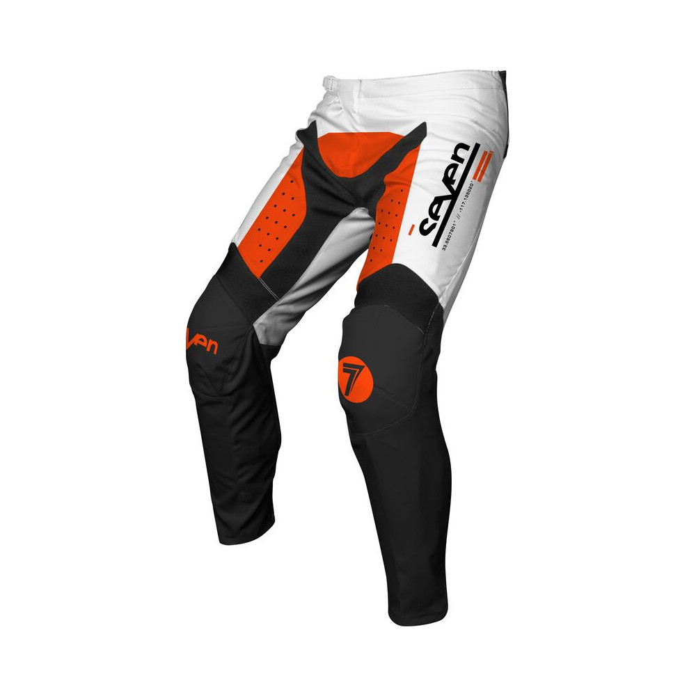 Pantalon SEVEN Vox Aperture junior - blanc/orange