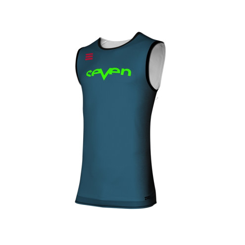 Surmaillot SEVEN Zero Dissolve junior - bleu foncé/noir