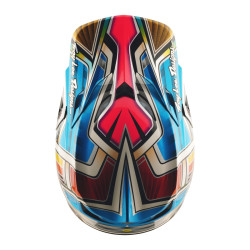 Casque TROY LEE DESIGNS SE5 Carbon Lowrider - gris/multi