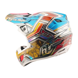 Casque TROY LEE DESIGNS SE5 Carbon Lowrider - gris/multi
