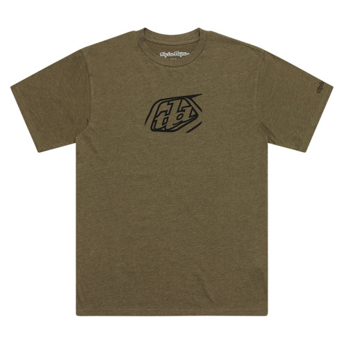 T-Shirt TROY LEE DESIGNS Badge - Olive Heater