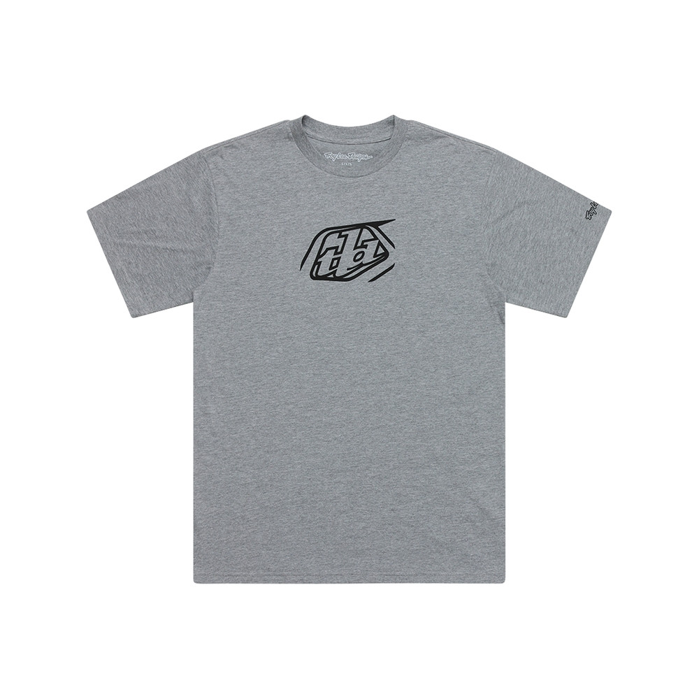 T-Shirt TROY LEE DESIGNS Badge - Gray Heater