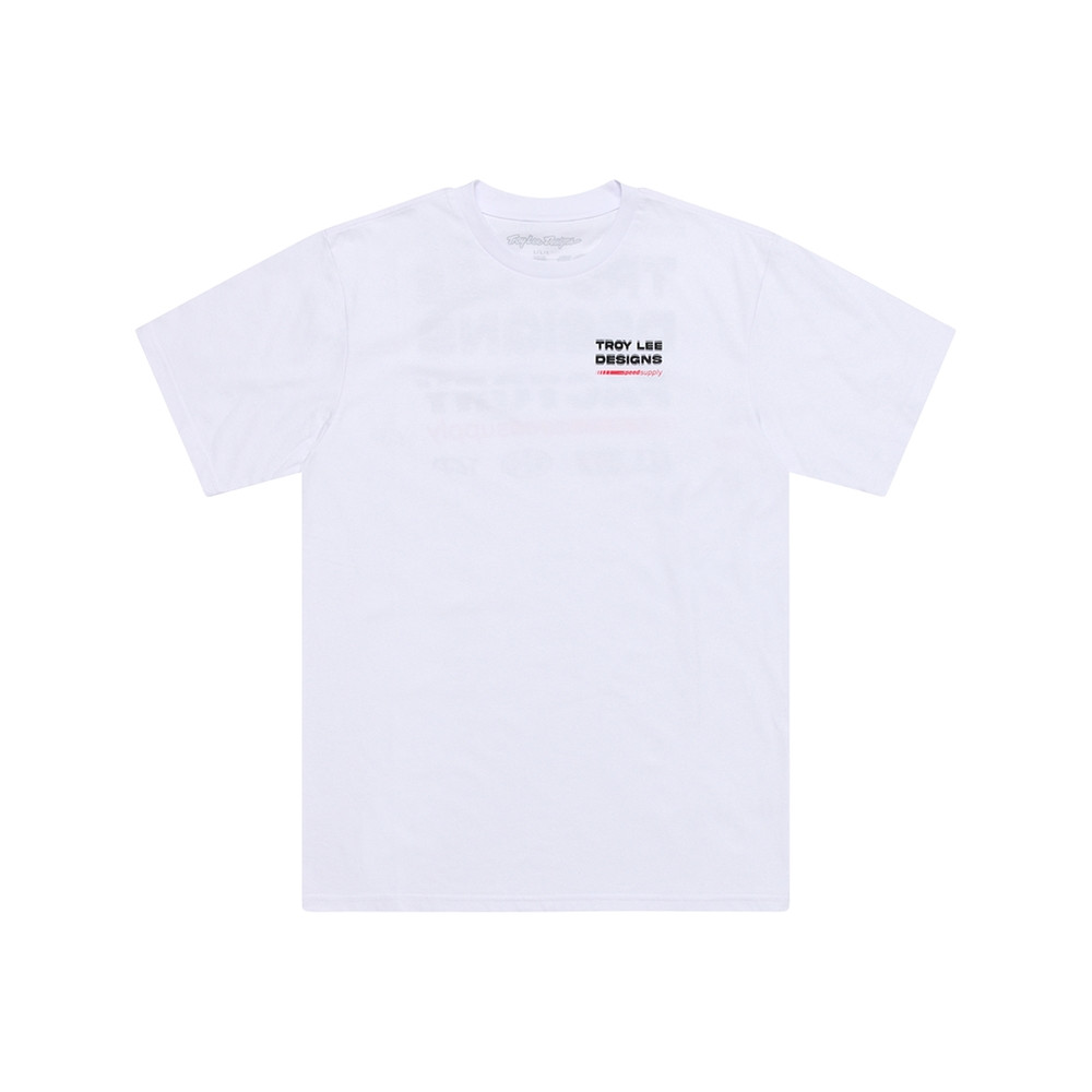 T-Shirt TROY LEE DESIGNS Factory - blanc