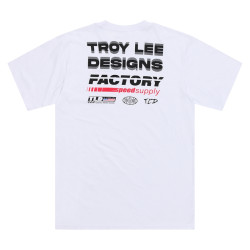 T-Shirt TROY LEE DESIGNS Factory - blanc
