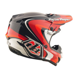 Casque TROY LEE DESIGNS GP Pro Crossover - Navy/rouge