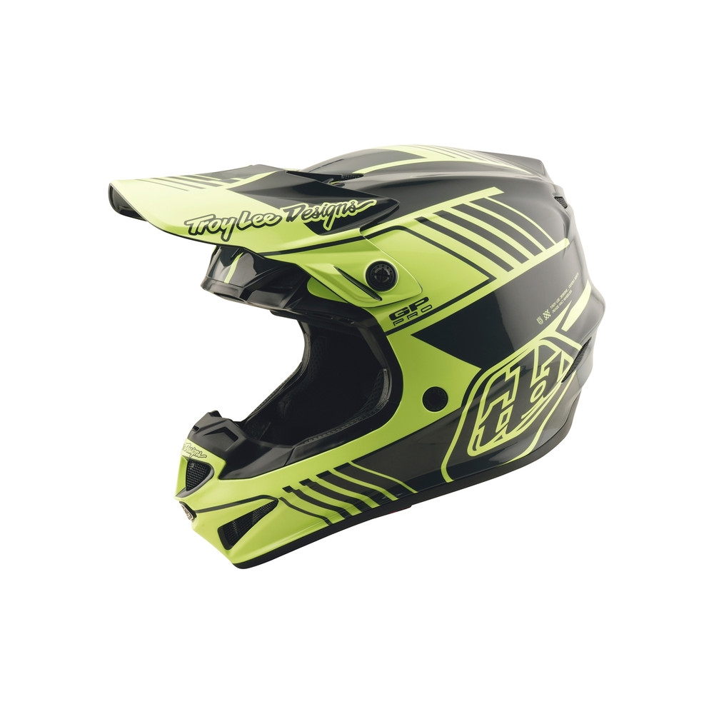 Casque TROY LEE DESIGNS GP Pro Segment - jaune